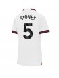 Manchester City John Stones #5 Venkovní Dres pro Dámské 2023-24 Krátký Rukáv